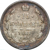  15  1861     R