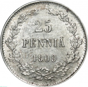������� ��������� 25 ����� 1909 ���� L UNC
