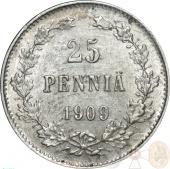   25  1909  L UNC