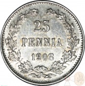 ������� ��������� 25 ����� 1908 ���� L UNC