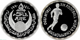 ������ 5 ������ 1990 ����. ��������� ���� �� ������� � ������. Proof � �������.